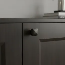 Ručka knopka MARON / Crna mat