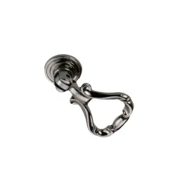 Rustikalna ručka gumb CORTINA / Crna sjajna