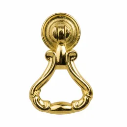 Rustikalna ručka knopka CORTINA / Sjajna zlatna