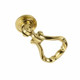 Rustikalna ručka knopka CORTINA / Sjajna zlatna