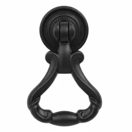 Rustikalna ručkica gumb CORTINA / Crna mat