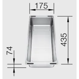Nerezna zdjela za sudoper ELON, PLEON, ETAGON i SUBLINE