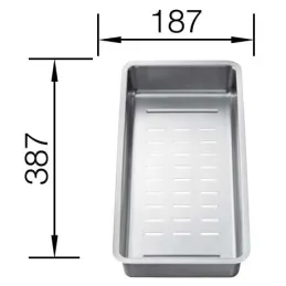 Nerezova posuda Blanco za sudoper ETAGON