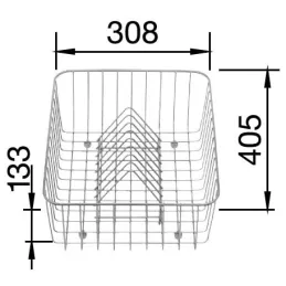 Multifunkcijska košara za posuđe Blanco