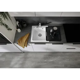 Kuhinjski sudoper od kamena Blanco NAYA 45 / Soft bijela