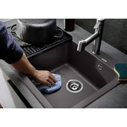 Kameninški sudoper Blanco NAYA 5 / Crna