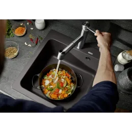 Kamenin sudoper Blanco NAYA 5 / Antracit