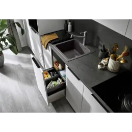 Kameninový sudoper Blanco NAYA 5 / Bijela soft