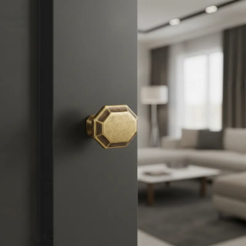 Ručka knopka MOET / Staro-mesing