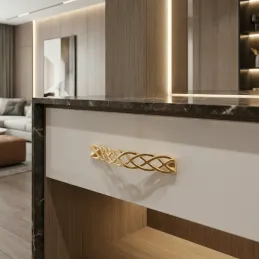 Ručka ALINA / Sjajno zlatna