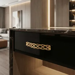 Ručka ALINA / Sjajno zlatna