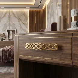 Ručka ALINA / Sjajno zlatna