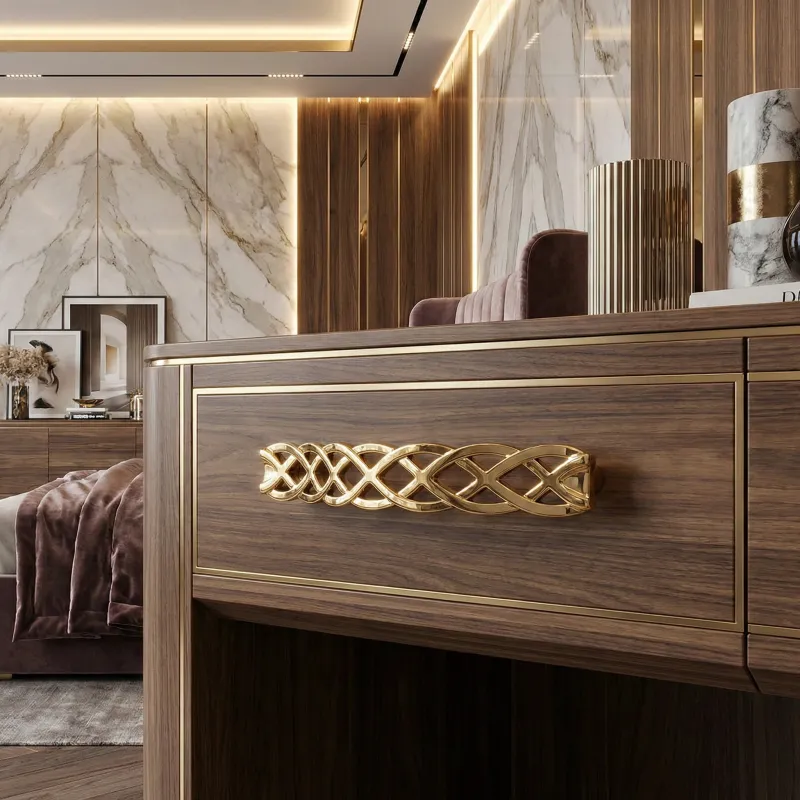 Ručka ALINA / Sjajno zlatna