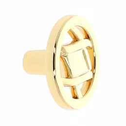 Ručka knopka ALINA / Sjajno zlatna