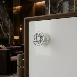 Ručka gumb ALINA / Krom sjajni