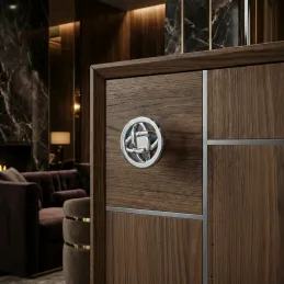 Ručka gumb ALINA / Krom sjajni