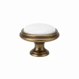 Ručka knopka FRESNO / Staro-mesingano