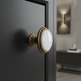 Ručka knopka FRESNO / Staro-mesingano