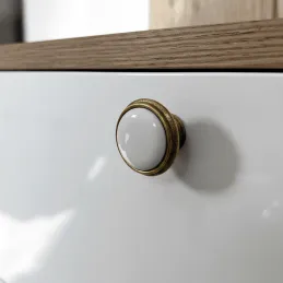 Ručka knopka FRESNO / Staro-mesingano