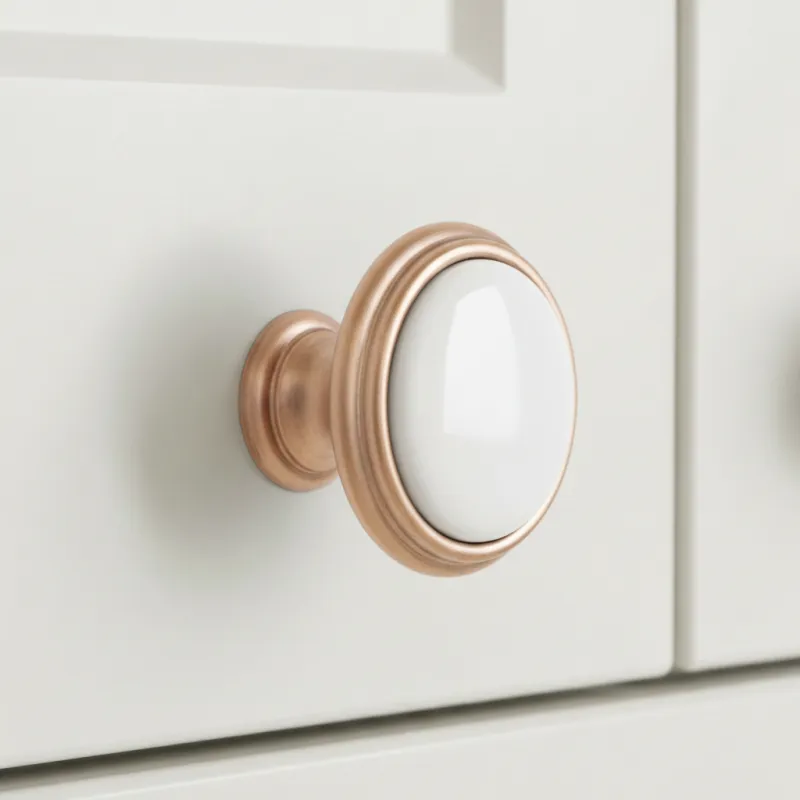 Ručka dugme FRESNO / Staroroza