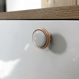 Ručka dugme FRESNO / Staroroza