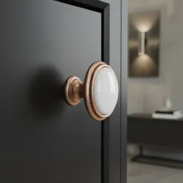 Ručka dugme FRESNO / Staroroza