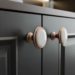 Ručka dugme FRESNO / Staroroza