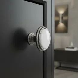 Ručka knopka FRESNO / Starosrebrna