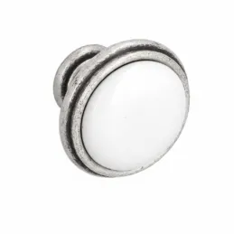 Ručka knopka FRESNO / Starosrebrna