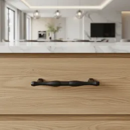 Ručka RUNA / Crna mat