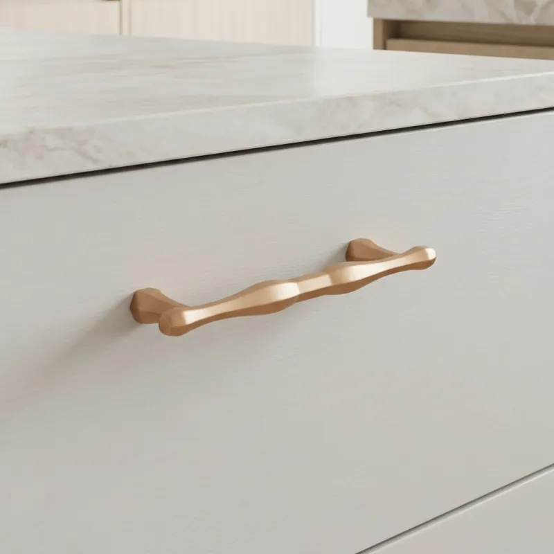 Ručka RUNA / Ružičasto zlatna