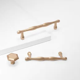 Ručka RUNA / Ružičasto zlatna