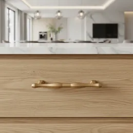 Ručka RUNA / Ružičasto zlatna