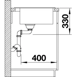 Kameninški sudoper Blanco NAYA 6 / Tartufo