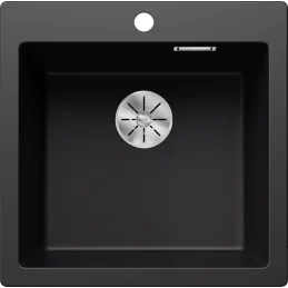 Kameninijski sudoper Blanco PLEON 5 / Crna