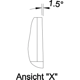Keramički sudoper Blanco PANOR 60 / bez ekscentra / s 1 otvorom