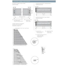 Ležajni izvlačenje bez ublažavanja 53 mm - visokootporno