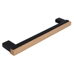 Ručka ISABEL / Crna - lakirani hrast