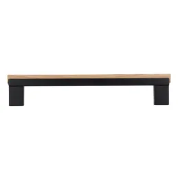 Ručka ISABEL / Crna - lakirani hrast