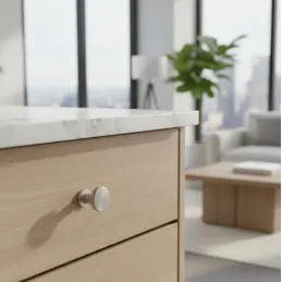 Ručka knopka DOMINICA MINI / Brušeni nikal