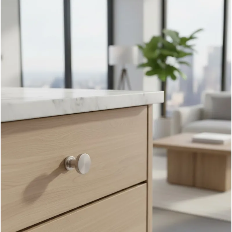 Ručka knopka DOMINICA MINI / Brušeni nikal