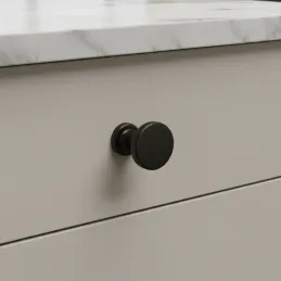 Ručka knopka DOMINICA MAXI / Crna mat