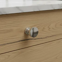 Ručka gumb DOMINICA MAXI / Sjajni krom