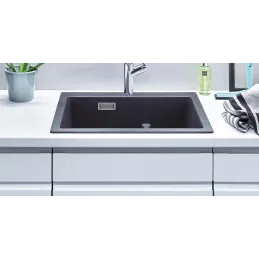 Kamenin sudoper Blanco PLEON 8 / Crna