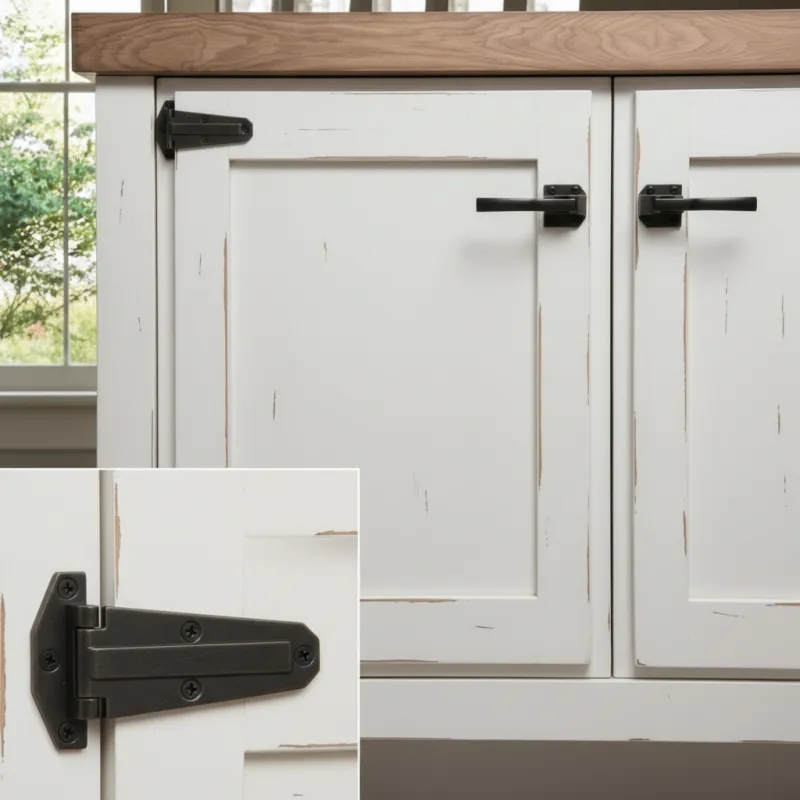 Krilna šarka LUIS / Staro crna