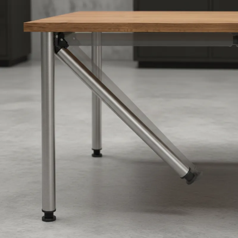 Sklopiva noga za stol FOX / Nehrđajući čelik