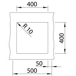 Kameninijski sudoper Blanco FARON XL 6 S