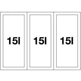 Izvlačni koš za otpad Blanco SELECT II 60/3