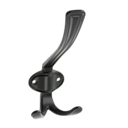 Rustikalna vješalica VATERLO XL / Crna mat