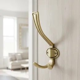 Rustikalna vješalica VATERLO XL / Starozlatna